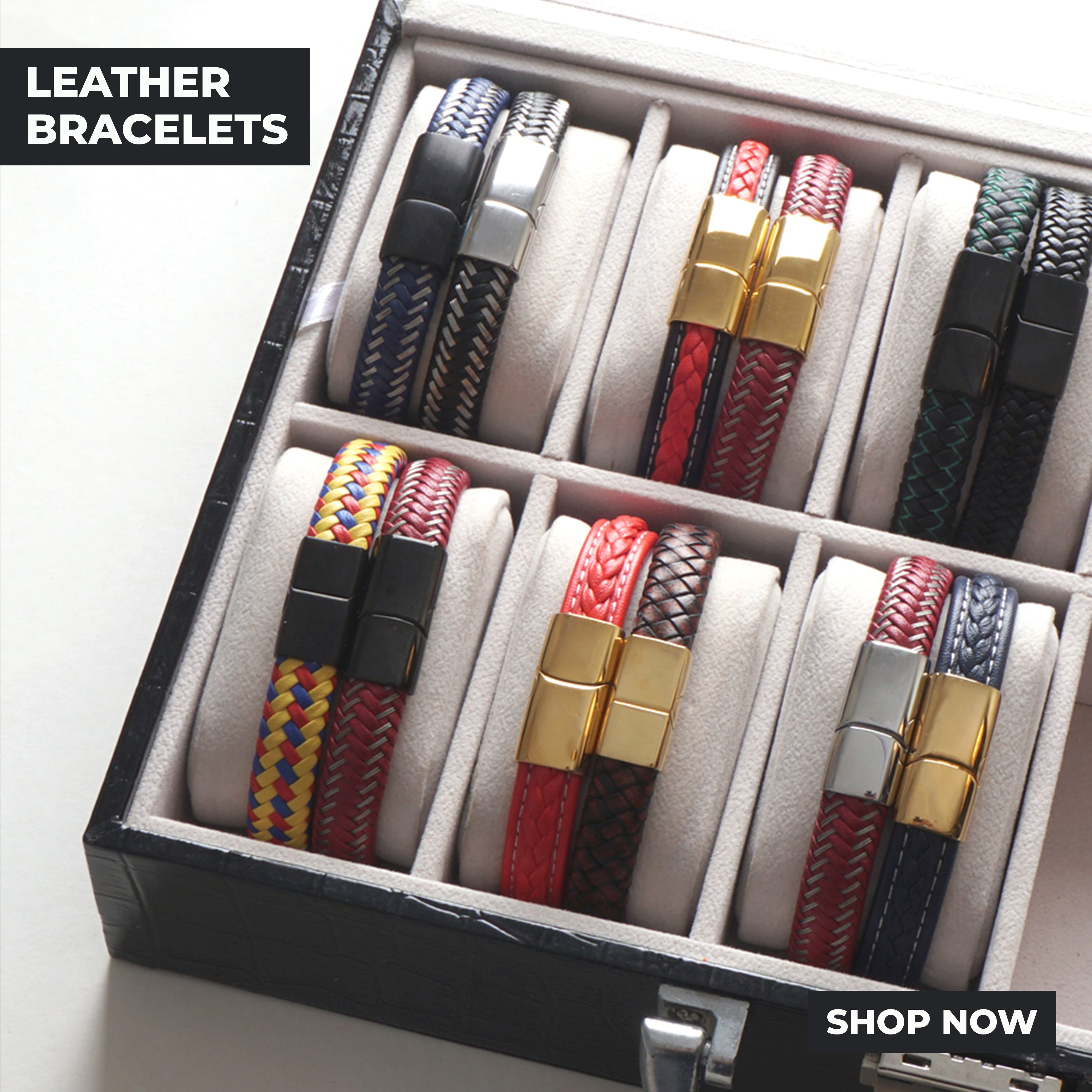 Buy Leather Bracelets Online in Pakistan