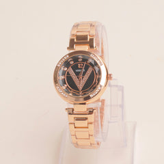 Womens Chain Watch Rosegold V