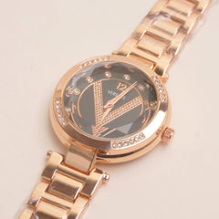 Womens Chain Watch Rosegold V