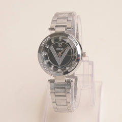 Womens Chain Watch Silver V