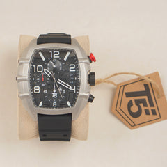 T5 Men’s Watch H3953G – Stylish Stainless Steel Chronograph Design with Premium Finish