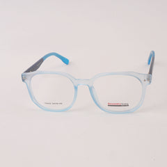 Optical Frame For Man & Woman Cyan Shade TR6606
