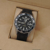 Mens tag-heuer Aquaracer design Black color working date