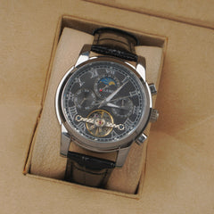 AILANG AL-8508 Men's Business Automatic Mechanical Watch Black color