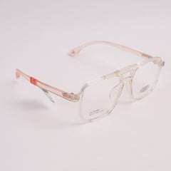 Optical Frame For Man & Woman Light Orange Shade LV 75100