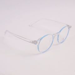 Optical Frame For Man & Woman White Blue Shade JJ 20350