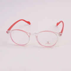 Optical Frame For Man & Woman White Red Shade JJ 20315