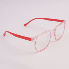 Optical Frame For Man & Woman White Red Shade JJ 20308