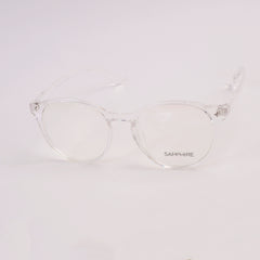 Optical Frame For Man & Woman White Transparent 2378
