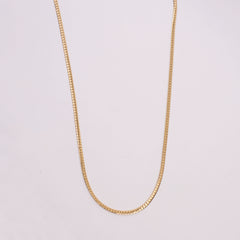 Golden Neck Casual Chain 4mm