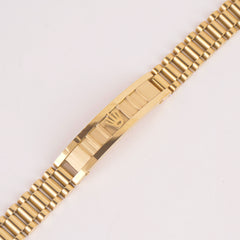 Mens Golden Chain Bracelet R