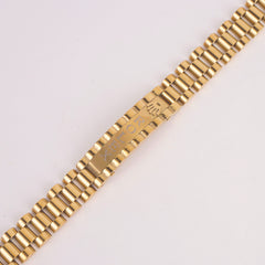 Mens Golden Chain Bracelet R
