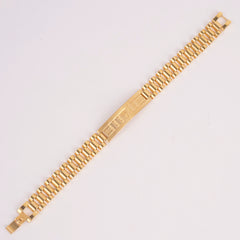 Mens Golden Chain Bracelet R