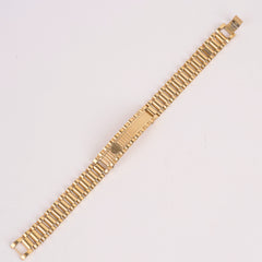 Mens Golden Chain Bracelet R