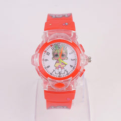Kids Character Analogue Wrist Watch Red