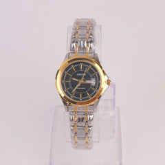 Two Tone Women Chain Watch Silver Golden