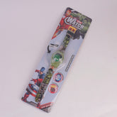 Kids Character Digital TIme Wrist Watch with Spinner H