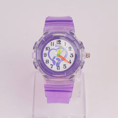 Kids Character Analogue Watch Purple