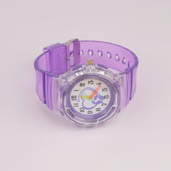 Kids Character Analogue Watch Purple