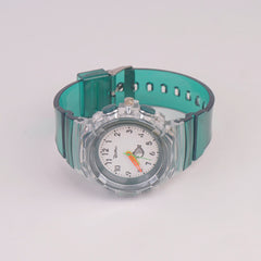 Kids Character Analogue Watch Green