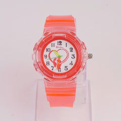 Kids Character Analogue Watch Red