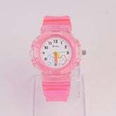 Kids Character Analogue Watch Pink HK