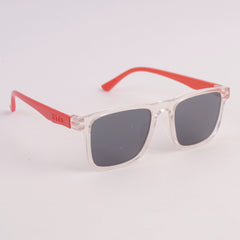 KIDS Sunglasses White Red