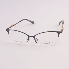 Metal Optical Frame For Man & Woman TF Black