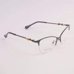 Metal Optical Frame For Man & Woman TF Black