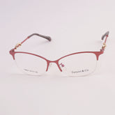 Metal Optical Frame For Man & Woman TF Red