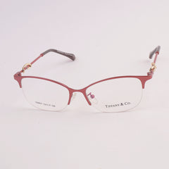 Metal Optical Frame For Man & Woman TF Red