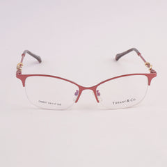Metal Optical Frame For Man & Woman TF Red