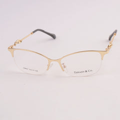 Metal Optical Frame For Man & Woman TF Golden