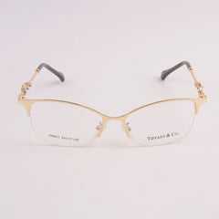 Metal Optical Frame For Man & Woman TF Golden