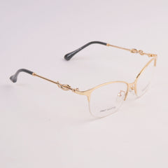 Metal Optical Frame For Man & Woman TF Golden