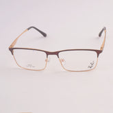 Metal Optical Frame For Man & Woman RB Brown Golden