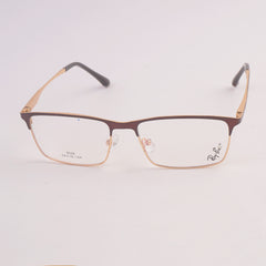 Metal Optical Frame For Man & Woman RB Brown Golden