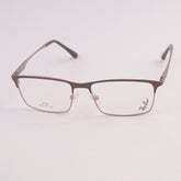 Metal Optical Frame For Man & Woman RB Brown Silver