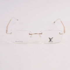 Metal Optical Frame For Man & Woman L.V Golden