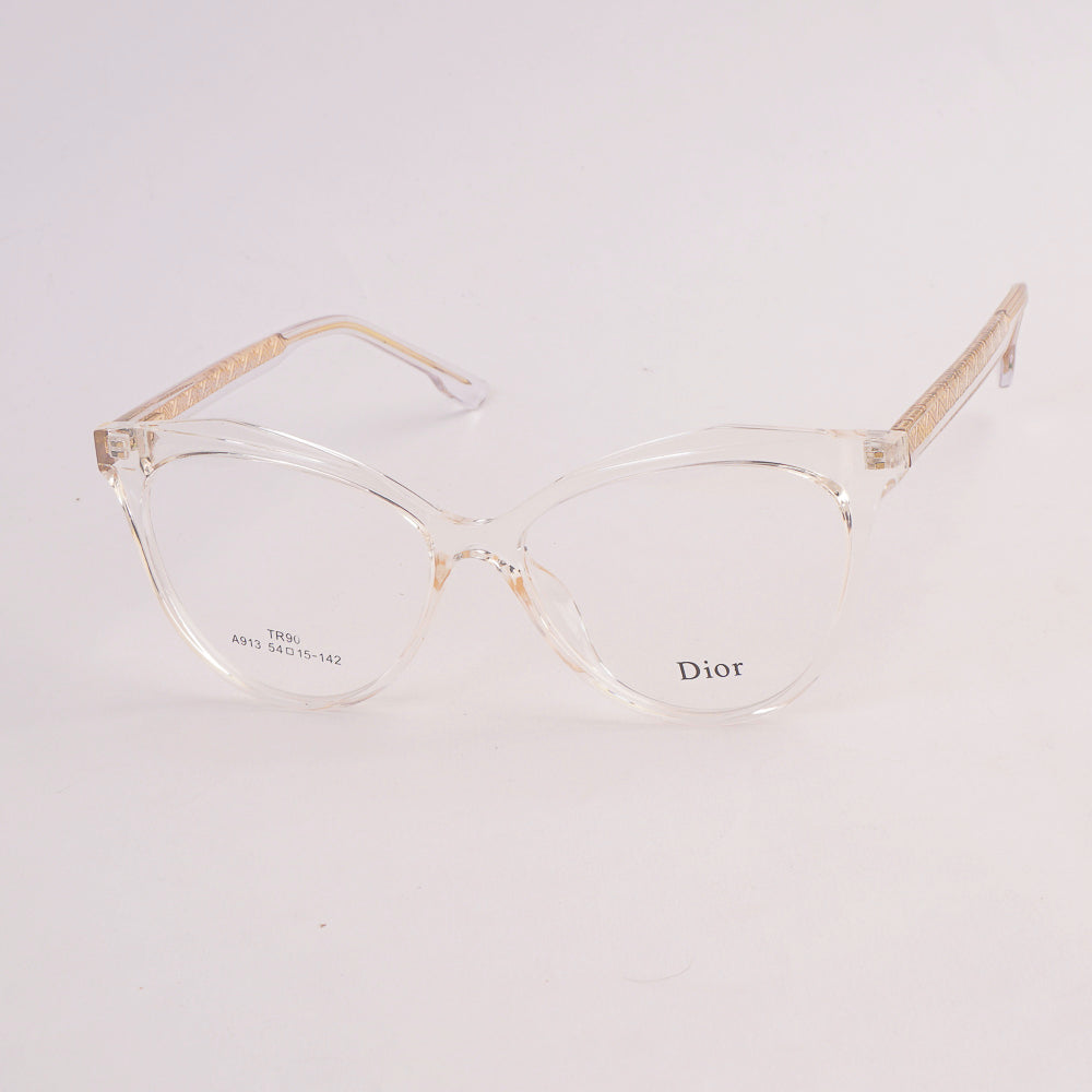 Optical Frame For Woman White