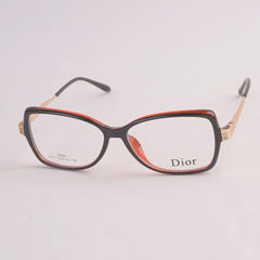 Optical Frame For Men & Woman Reddish Brown