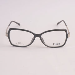 Optical Frame For Men & Woman Black Silver
