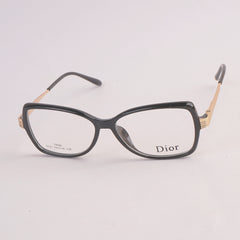 Optical Frame For Men & Woman Black Golden