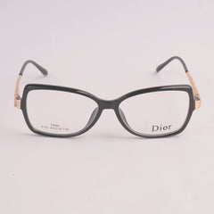 Optical Frame For Men & Woman Black Golden