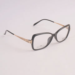 Optical Frame For Men & Woman Black Golden