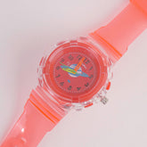 Kids Character Analogue Watch Red Space