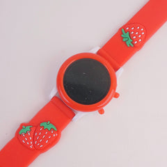 Digital LED Wrist Watch Red