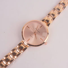 Women Rose Chain Watch RoseGold Dail FCO
