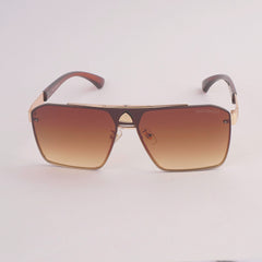 Golden Sunglasses for Men & Women 23117