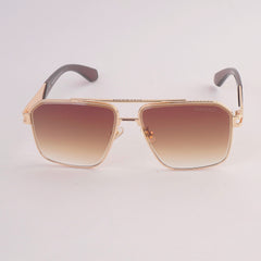 Golden Sunglasses for Men & Women 22387